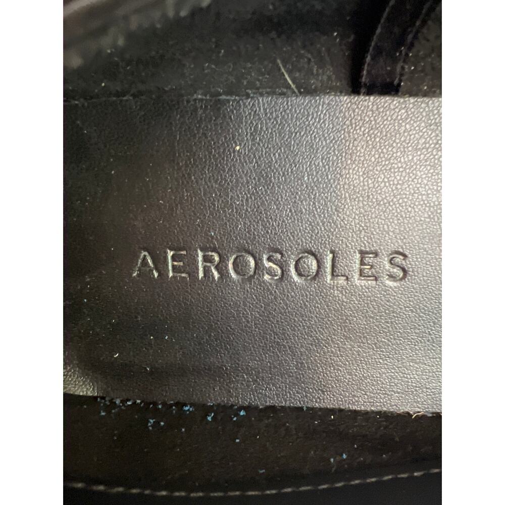 Areosoles Women’s Betunia Loafers shoes Black Quilted Size 7 - Picture 6 of 8